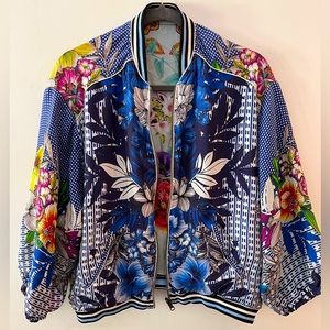 Johnny Was Reversible Bomber Jacket